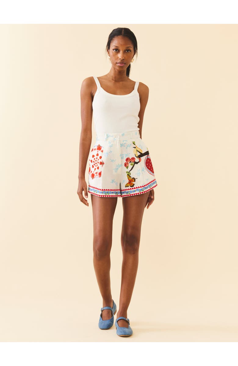 Eddy Scottie Short, Alternate, color, White