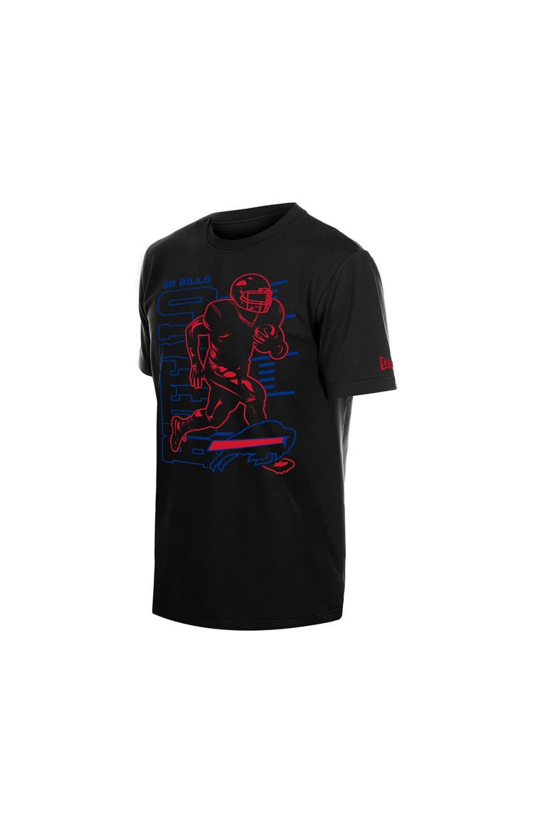 Men's New Era Black Buffalo Bills Training Camp T-Shirt, Alternate, color, Black