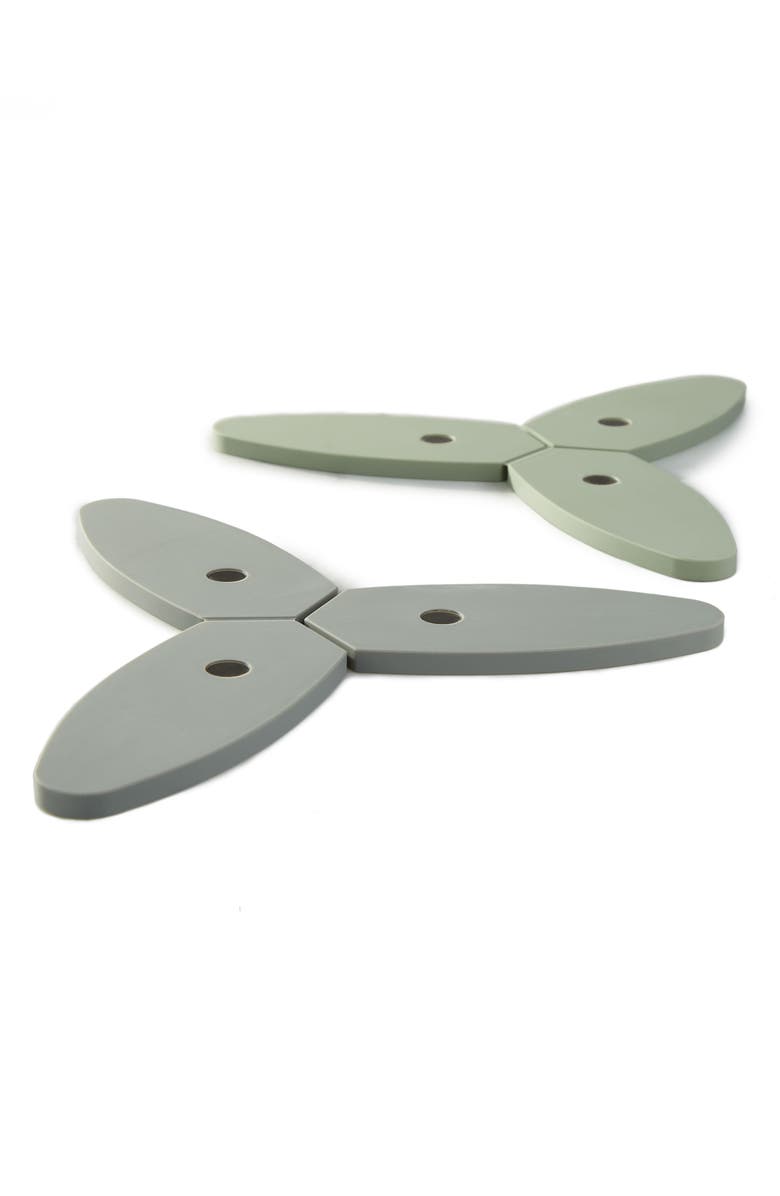 BergHOFF 2-Pack Leo Trivets, Main, color, Green