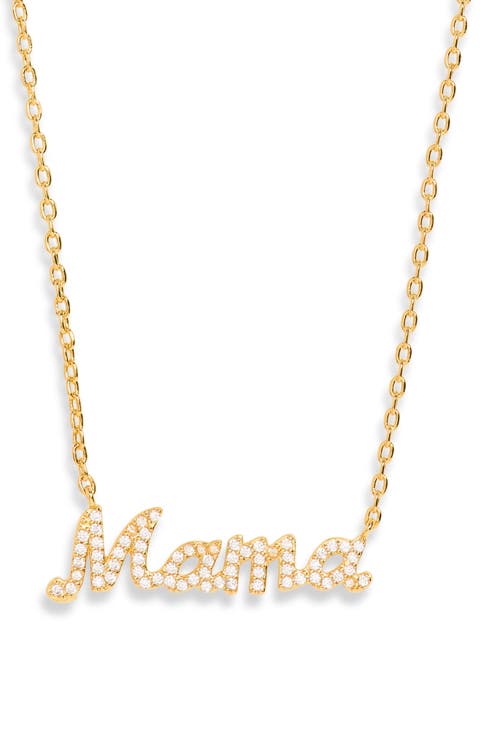 Dorene Mama Pendant Necklace