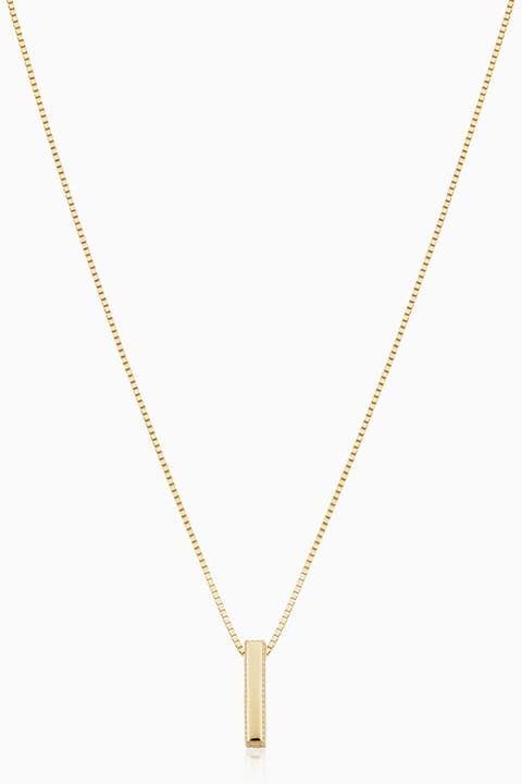14K Gold Love Letter Initial Necklace