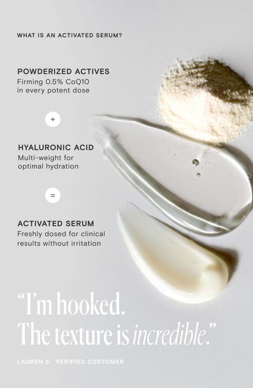 Exponent Beauty Firming Filter Coq10 + Hyaluronic Acid Power Serum Set $98 Value In Transparent