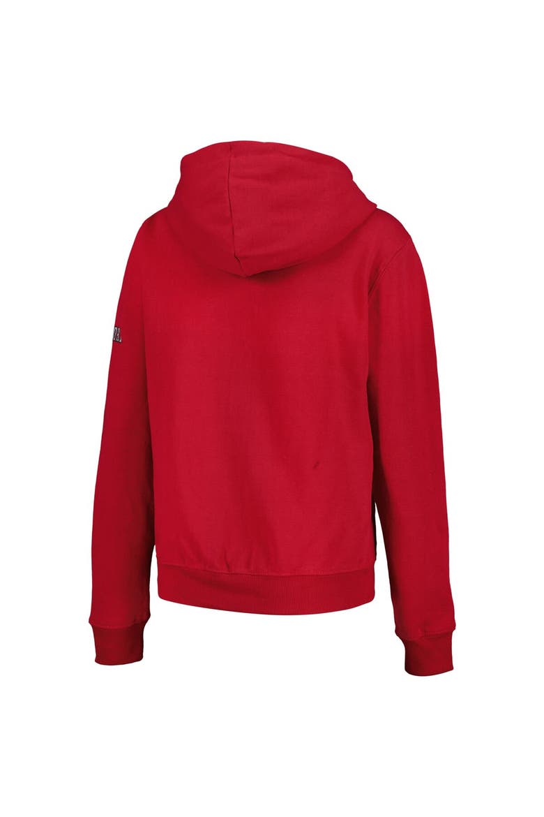 Women's Cardinal Stanford Cardinal Team Big Logo Pullover Hoodie, Alternate, color, Cardinal
