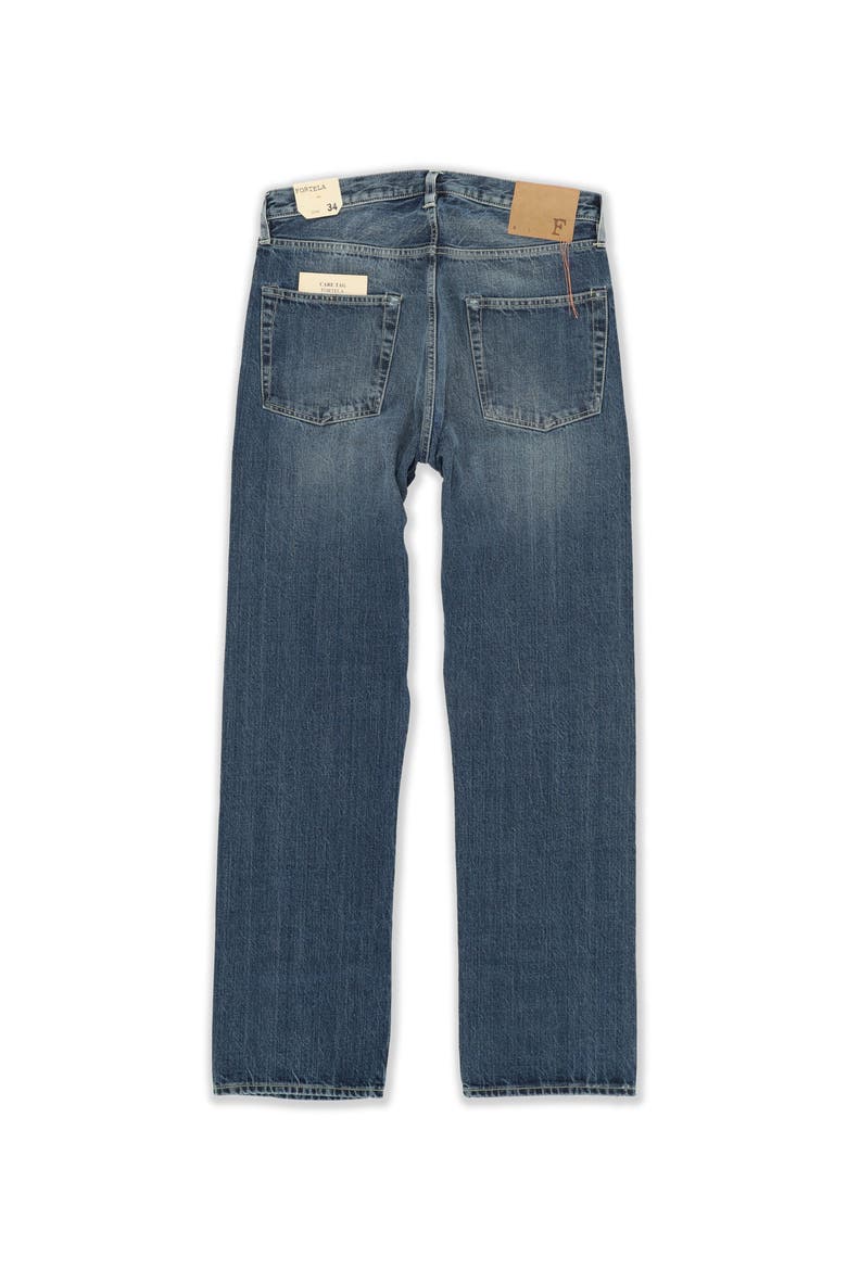 Unclejohn Japan Selvedge High-Waisted 5-Pocket Denim, Alternate, color, Dark Custom Wash