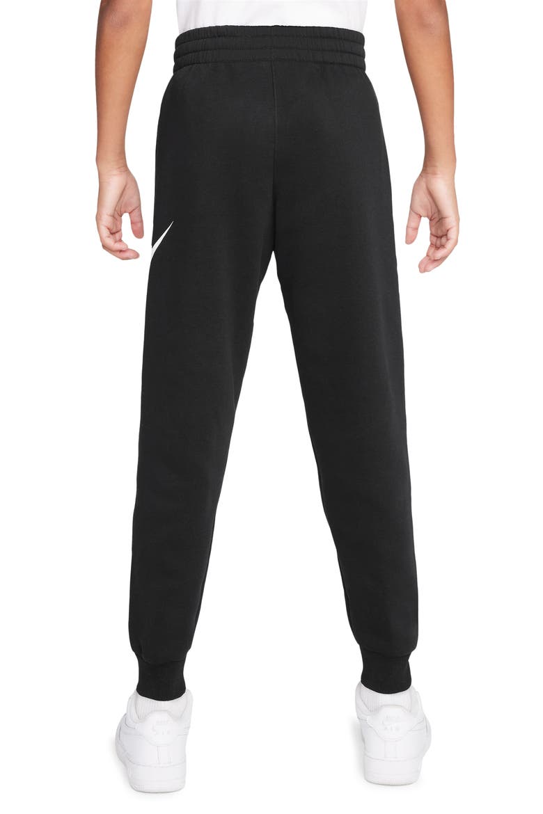 Kids' Sportswear Club Fleece Joggers, Alternate, color, 010 BLACK/WHITE