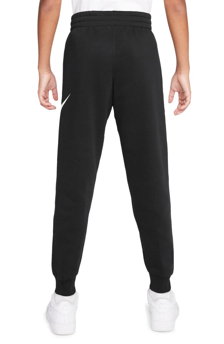 Nike Kids' Sportswear Club Fleece Joggers, Alternate, color, Black/ White