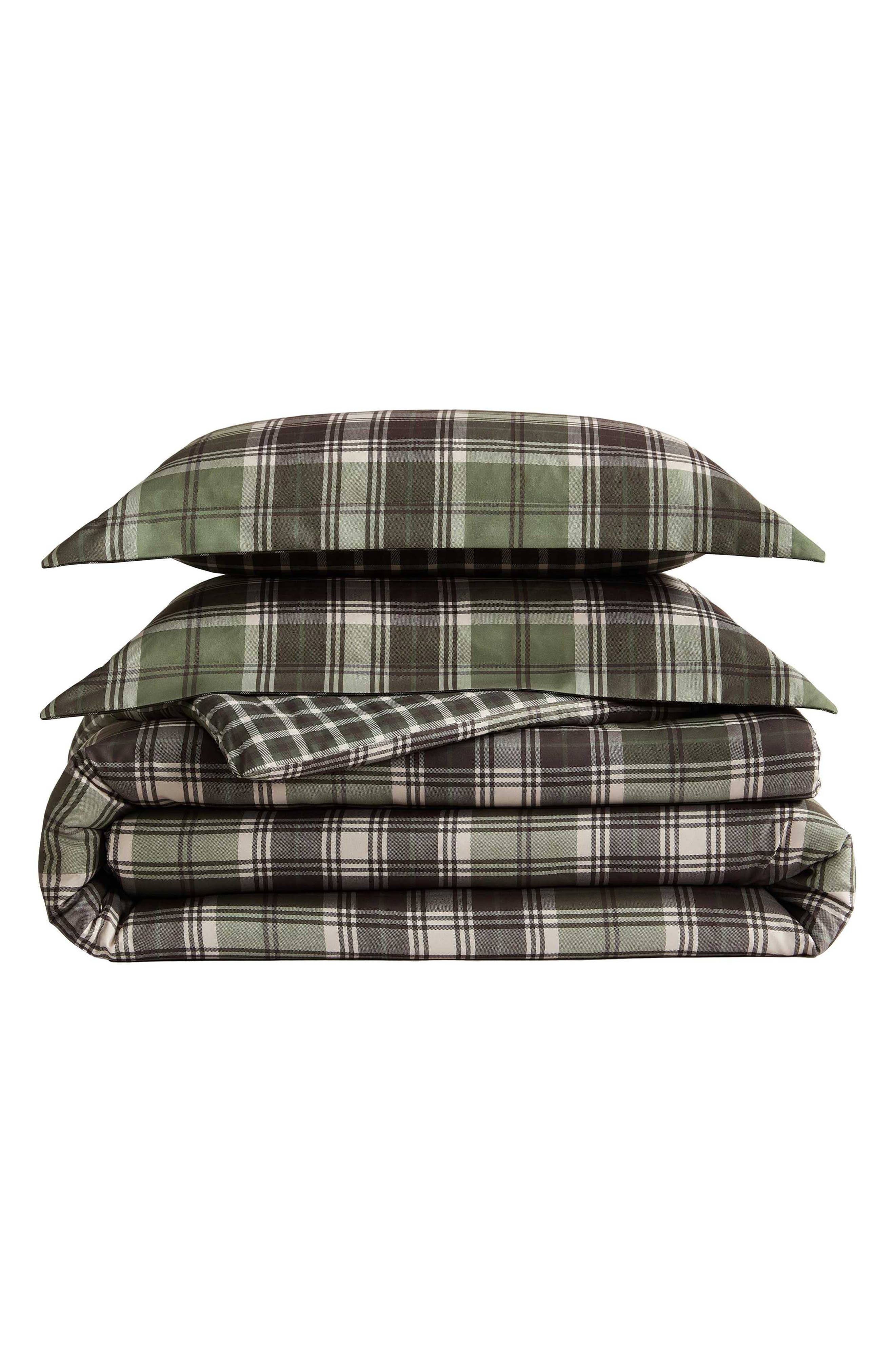 Lakeshore Plaid Reversible Comforter Set