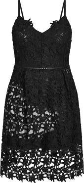 City Chic So Fancy Lace Midi Dress