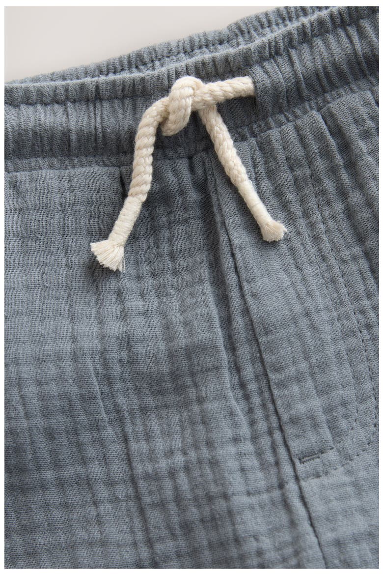 Kids' Doubleface Cotton Pants, Alternate, color, BLUE