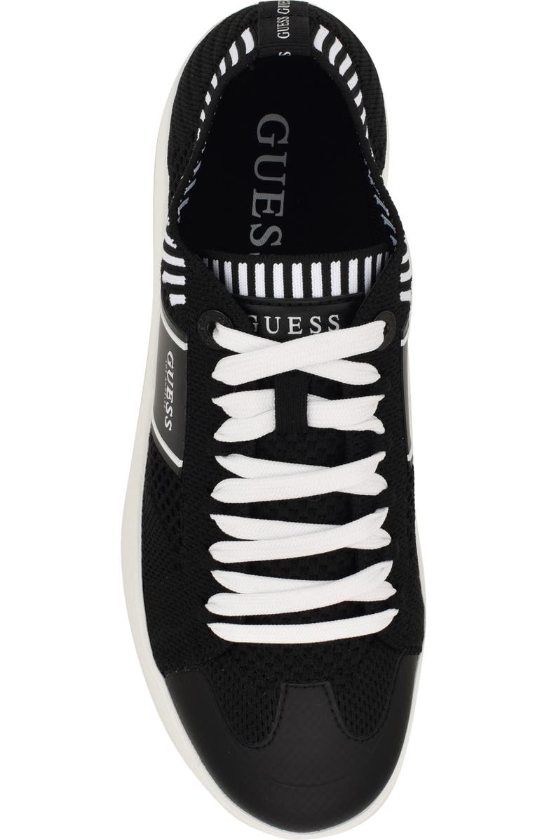 GUESS Rixie Low-Top Sneaker, Alternate, color, Black