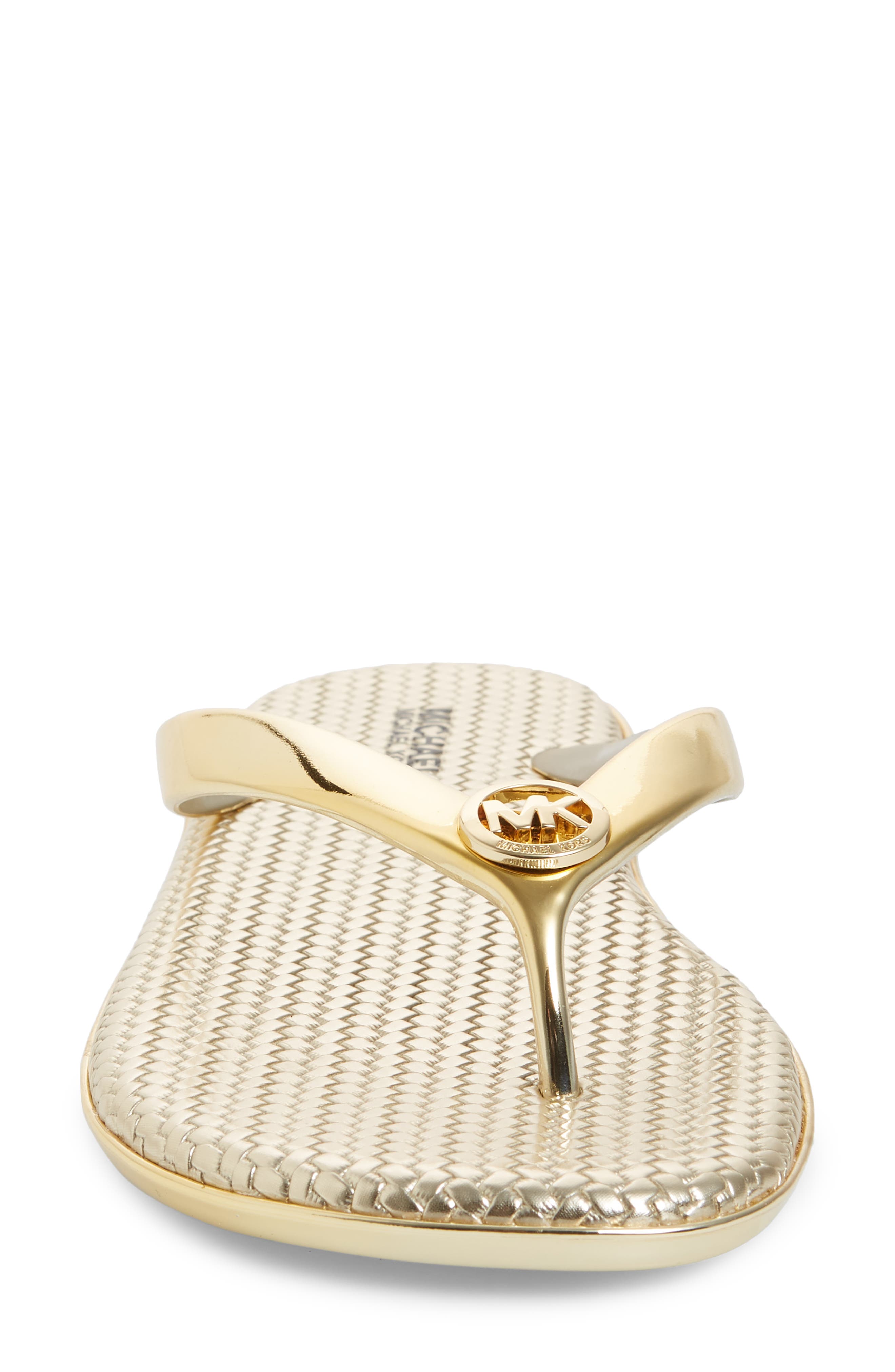 MICHAEL Michael Kors 'Jet Set' Jelly Flip Flop, Alternate, color, 