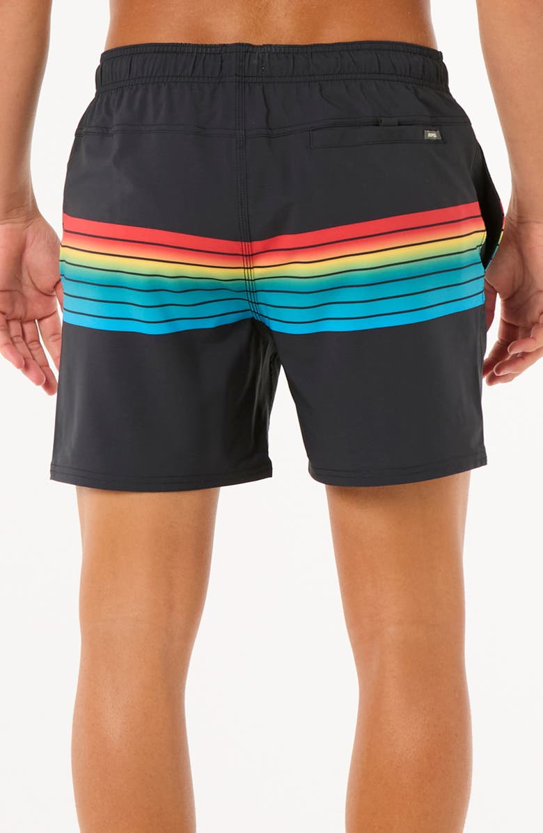 Rip Curl Surf Revival Volley Swim Trunks, Alternate, color, Black