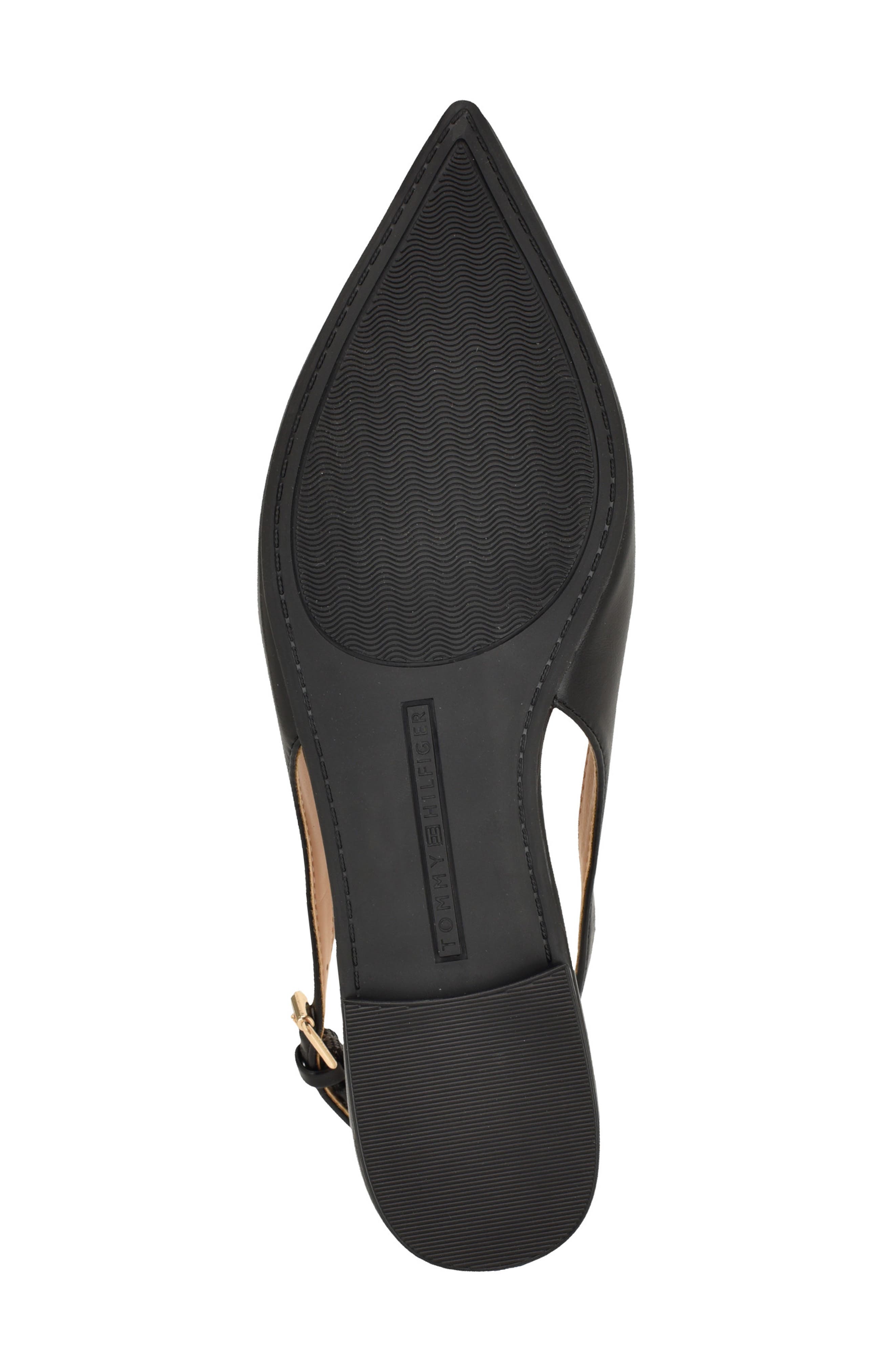 Tommy Hilfiger Velina Slingback Pointed Toe Flat, Alternate, color, 