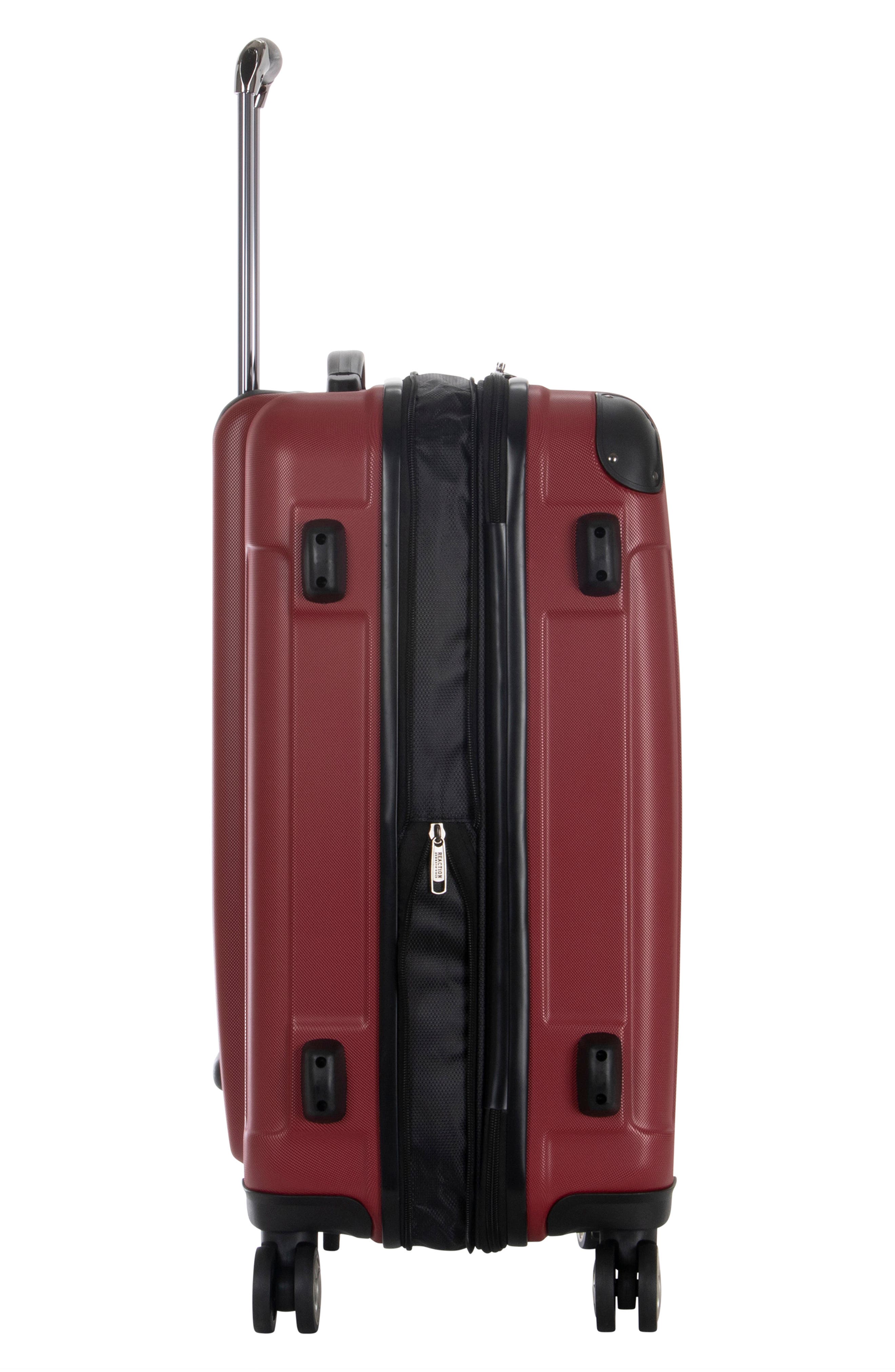 Kenneth Cole Renegade 24" Lightweight Hardside Expandable Spinner Luggage, Alternate, color, Scarlet Red