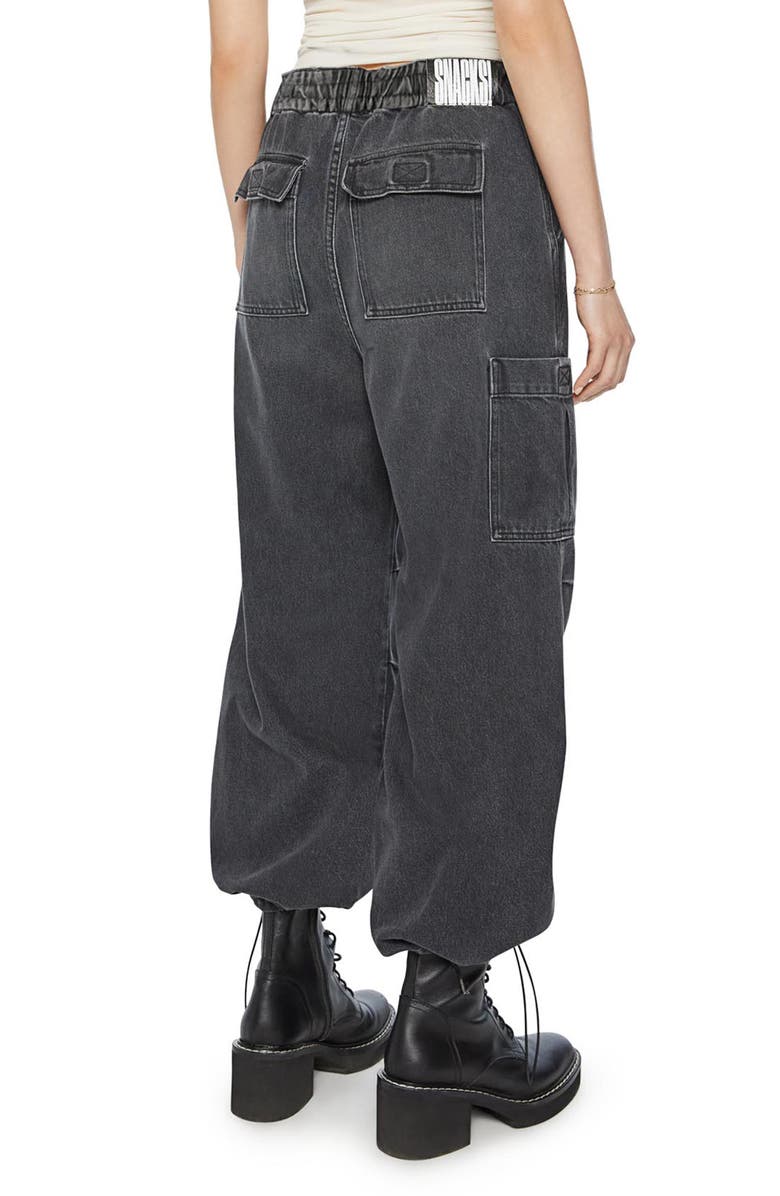 MOTHER The Munchie Ankle Cargo Pants, Alternate, color, I Take My Coffee Black