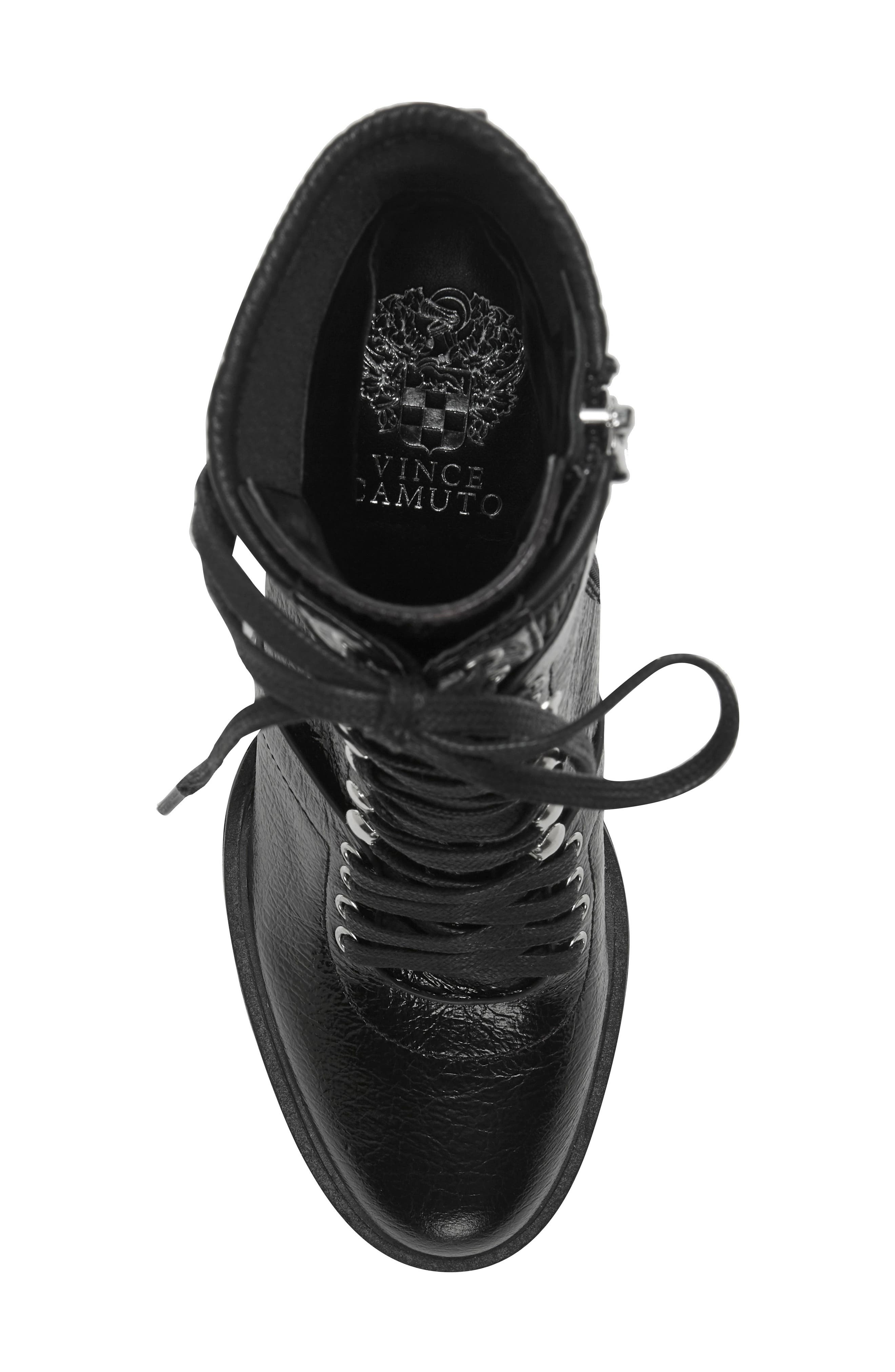 Ermania Bootie, Alternate, color, BLACK LEATHER