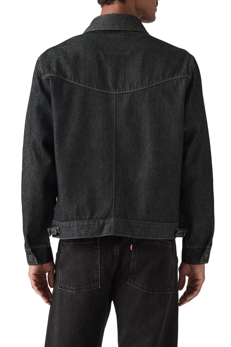 Market Miners Trucker Denim Jacket, Alternate, color, TWIST AND SEW T