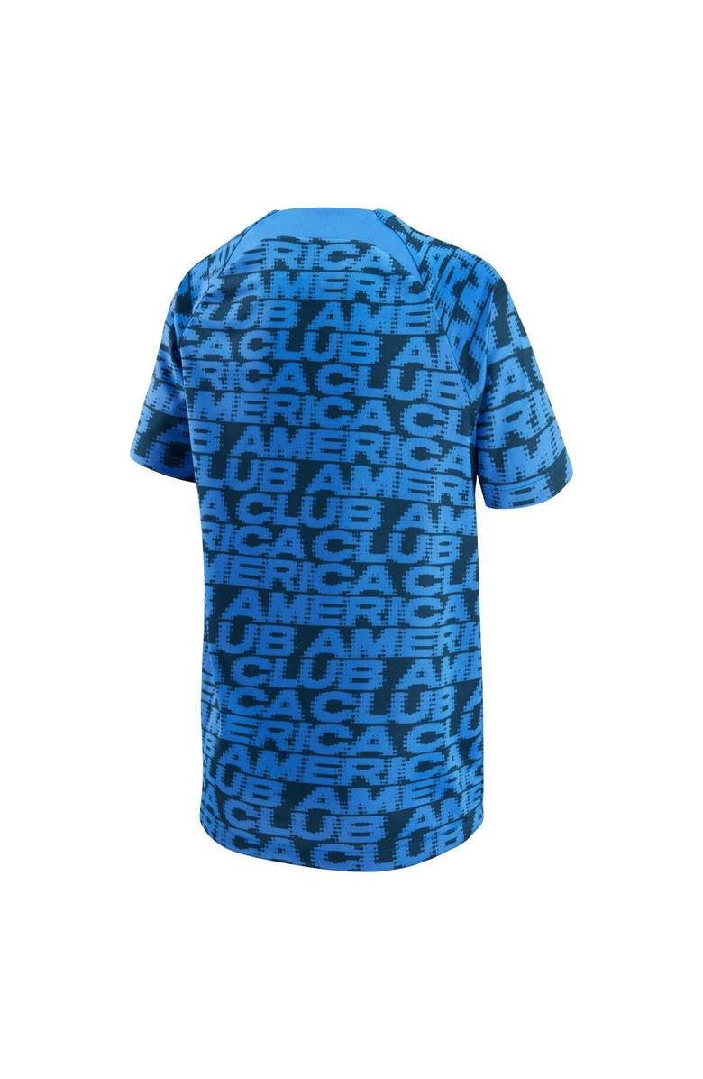 Nike Youth Nike Blue Club America 2022 Pre-Match Raglan Performance Top, Alternate, color, 