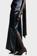 H&M Pointed Satin Court Shoes