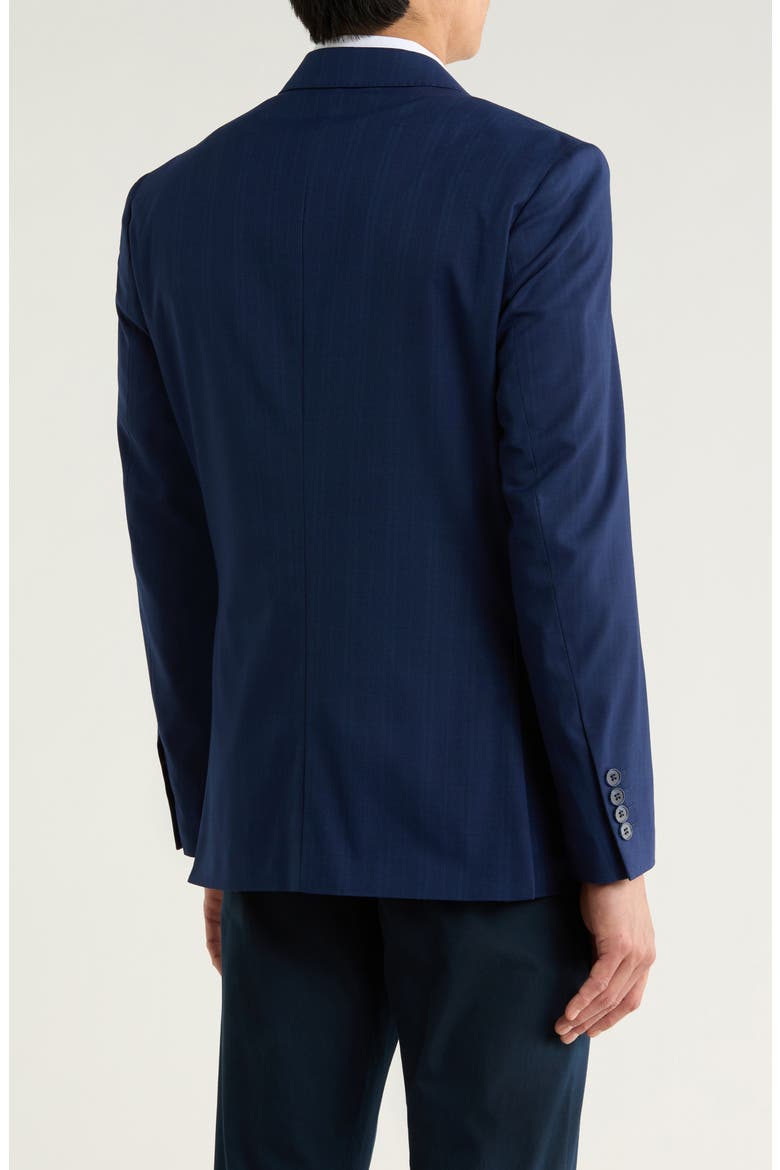 Tonal Windowpane Plaid Sportcoat, Alternate, color, NAVY
