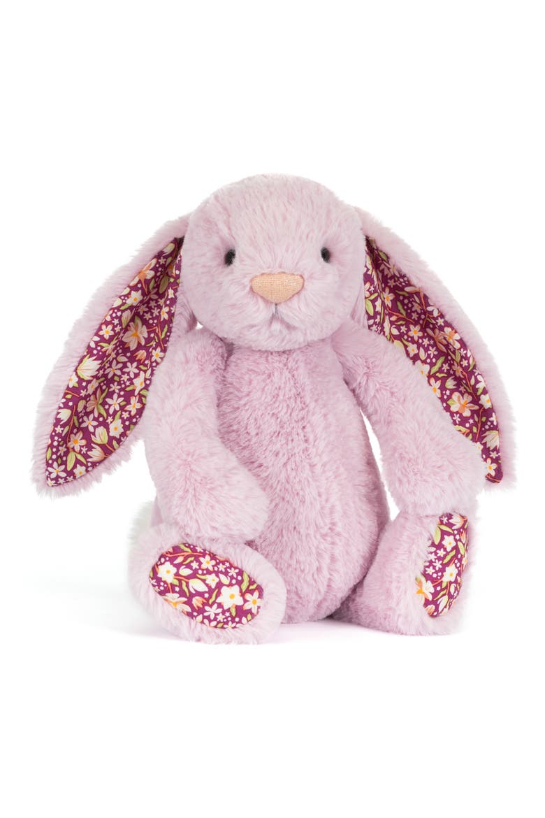 Thistlepop Blossom Lux Bunny Plushie, Main, color, PURPLE