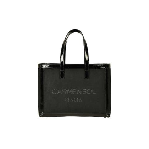 Venezia Black Tote Bag