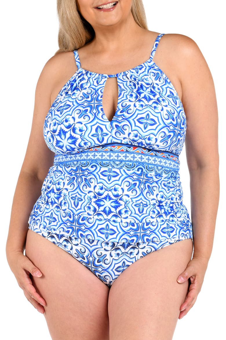 Alboran High Neck Tankini video