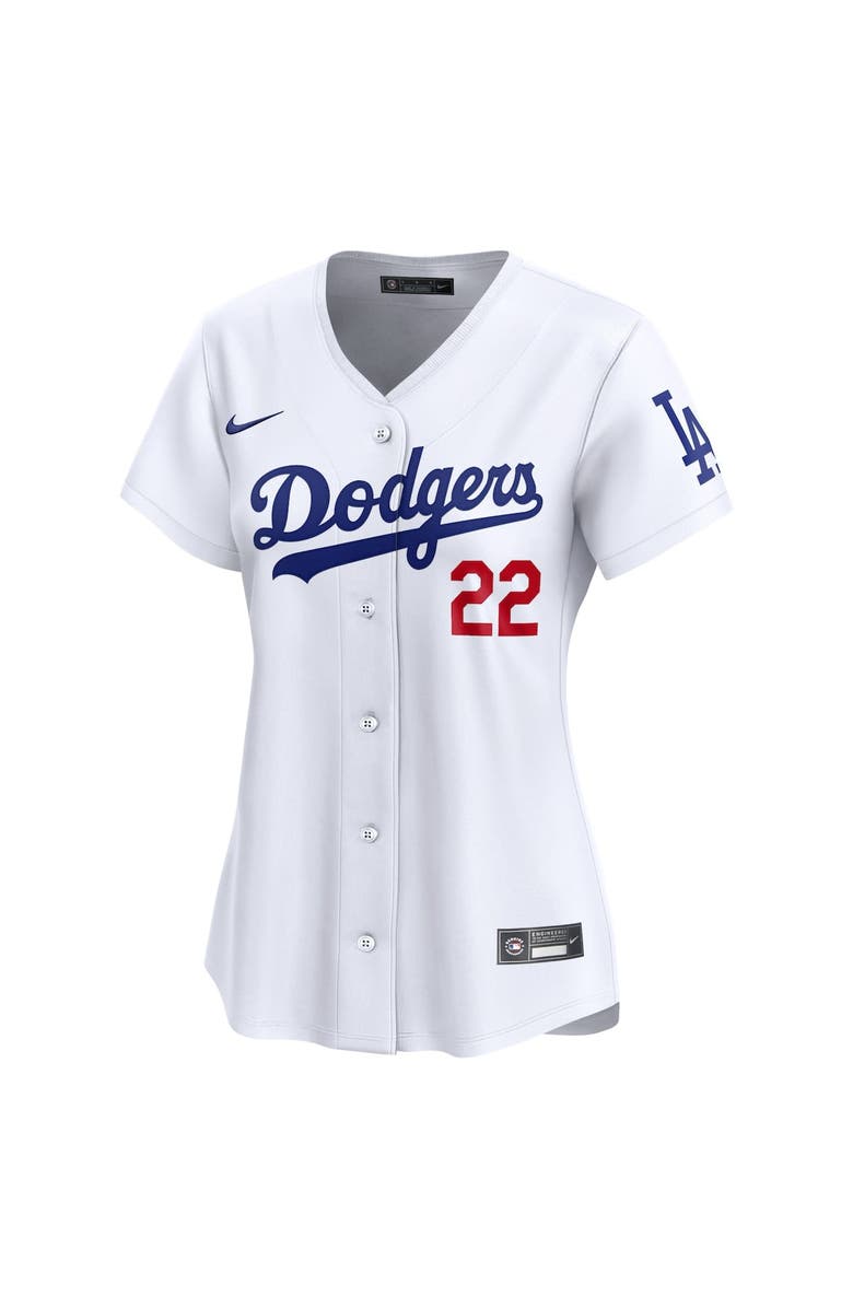 Nike Women's Nike Clayton Kershaw White Los Angeles Dodgers Home Limited Player Jersey, Alternate, color, 