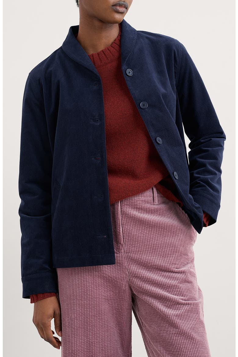 Brightwork Corduroy Jacket, Main, color, MARITIME