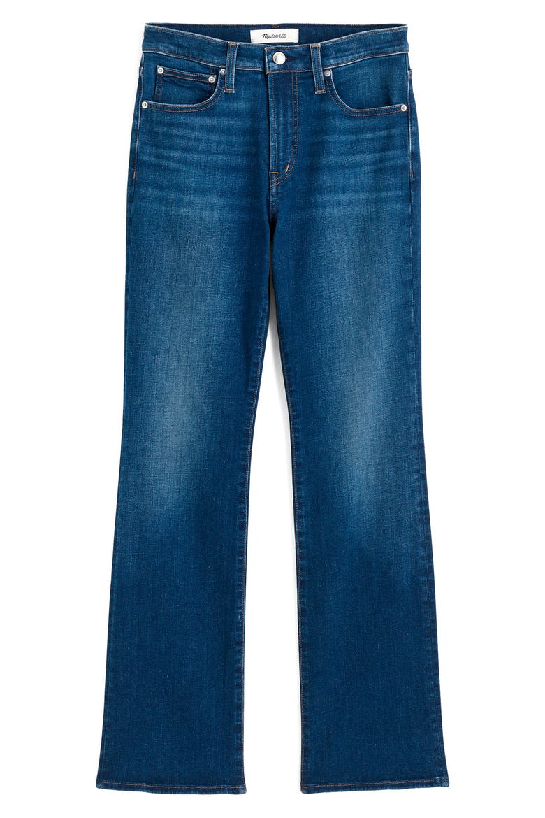 The Short Crop Flare Jeans, Alternate, color, OSGOODE WASH