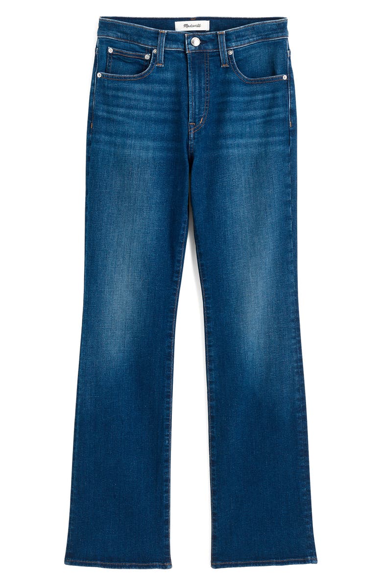 Madewell The Tall Crop Flare Jeans, Alternate, color, Osgoode Wash