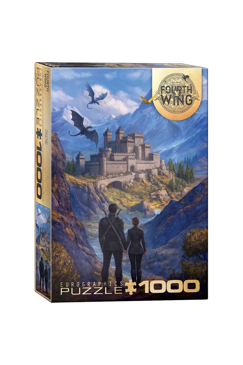 Violet and Xaden 1000 Piece Puzzle, Main, color, Multicolored