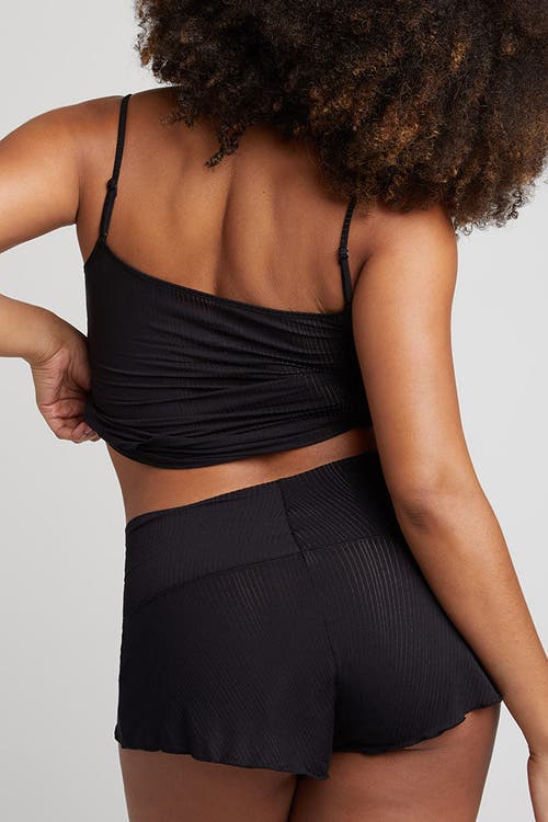 Negative Underwear Whipped Mini Short In Black