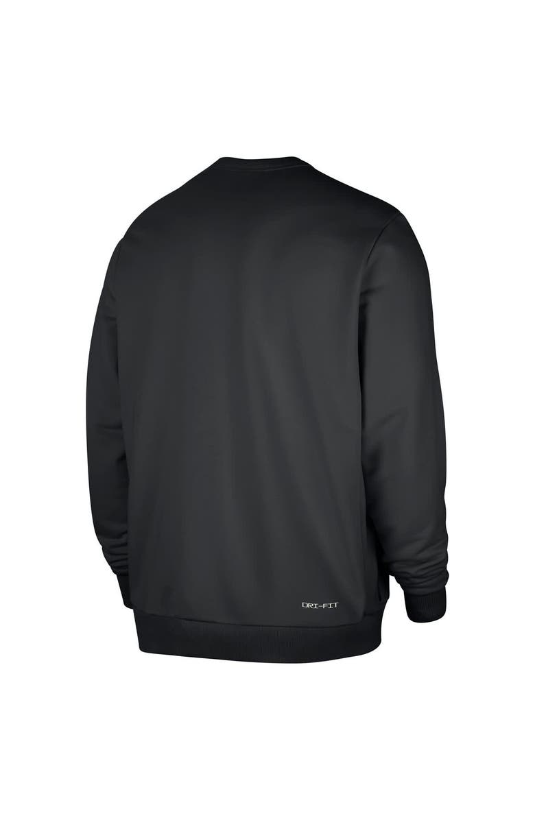 Nike Men's Nike  Black Golden State Warriors Authentic Standard Issue Travel Dri-FIT Sweatshirt, Alternate, color, Black