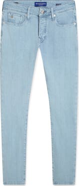 Scotch & Soda Ralston Regular Fit Slim Pinstripe Jeans