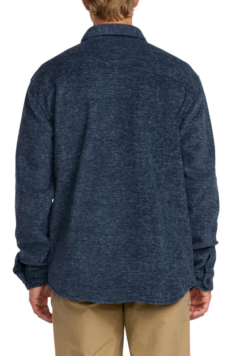 Billabong Furnace Flannel Button-Up Shirt, Alternate, color, Midnight
