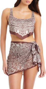 Sanctuary Sheer Mesh Cover-Up Pareo
