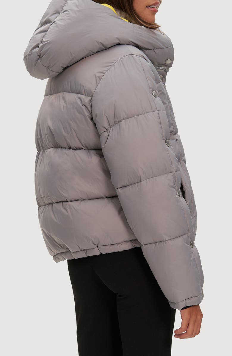 Noize Amelia Water Resistant Quilted Snow Jacket, Alternate, color, Ultimate Grey/ Slicker