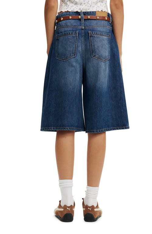 COTTON ON LYOCELL WIDE DENIM JORT