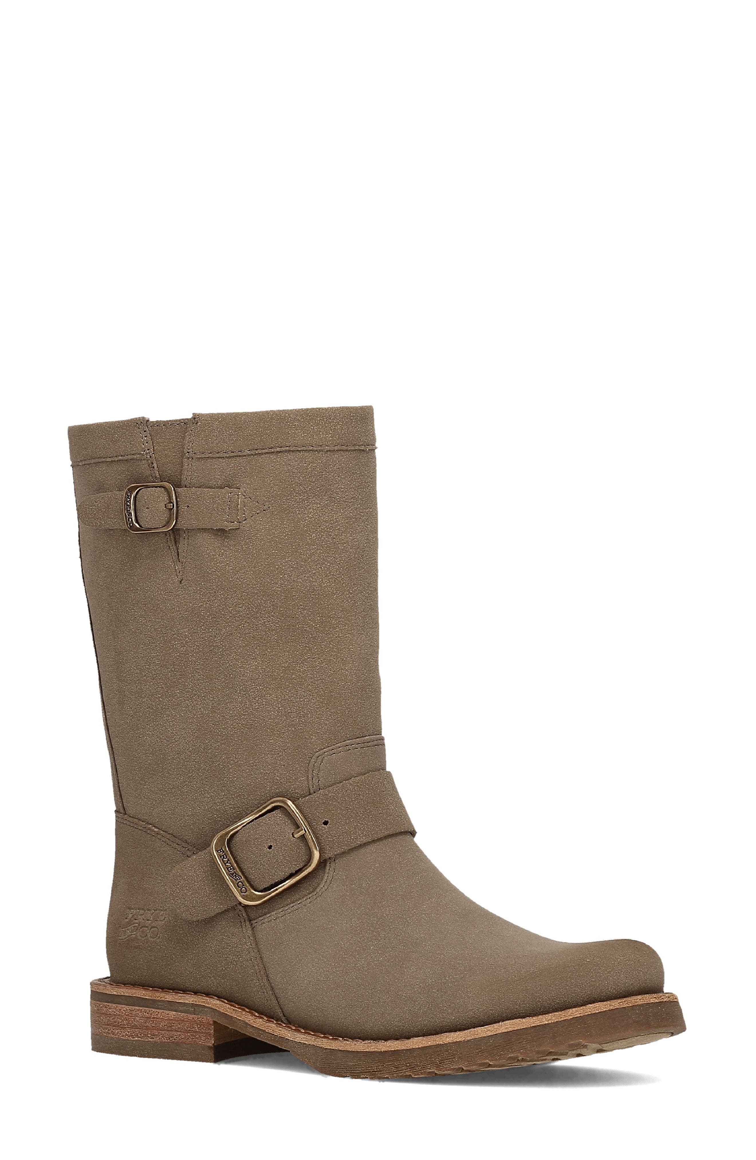 Chesnee Short Boot, Main, color, MUSHROOM
