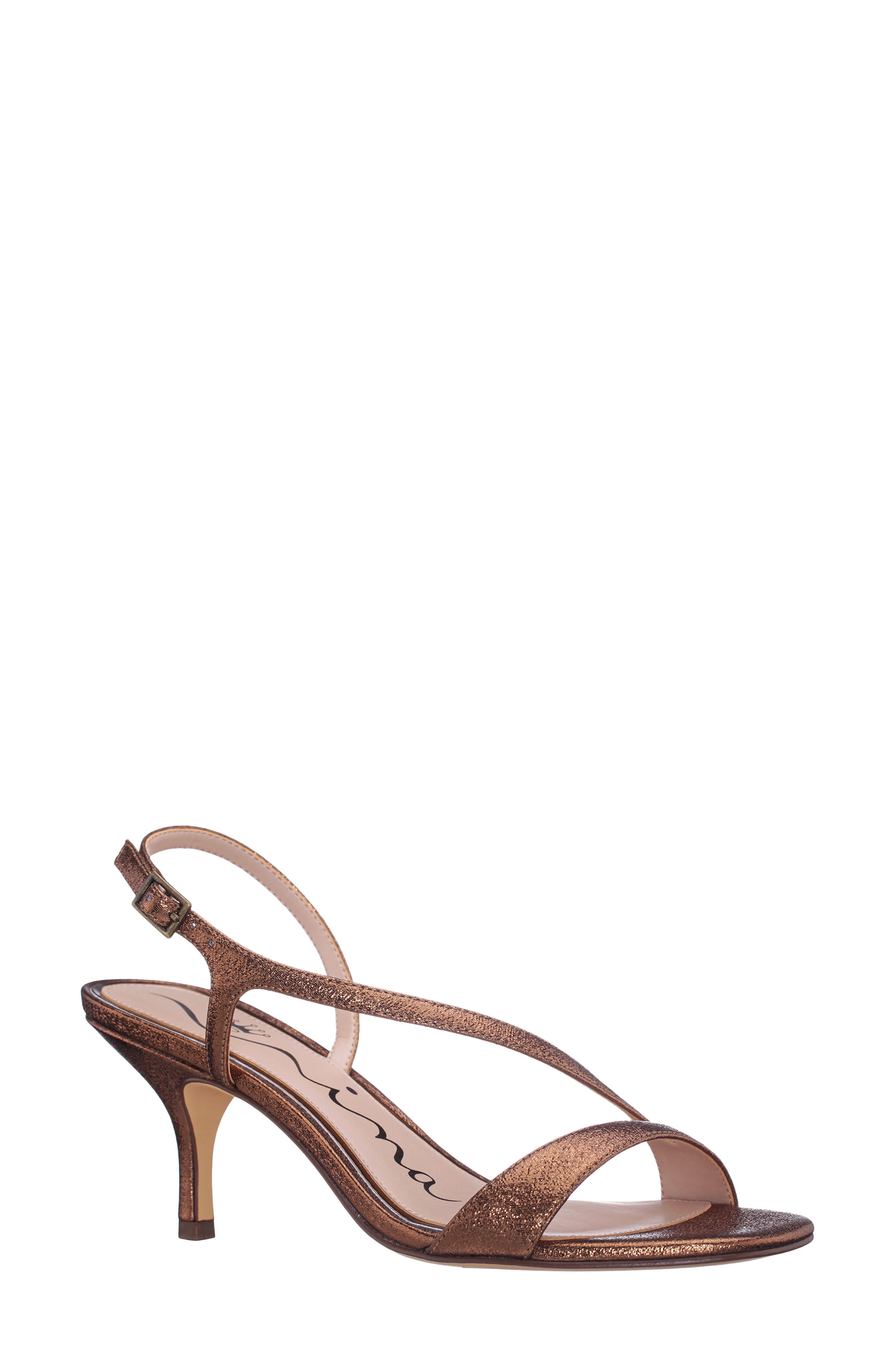 Bubbles Sandal, Main, color, BRONZE