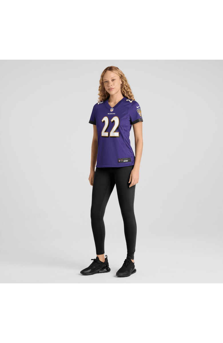 Nike Women's Nike Derrick Henry Purple Baltimore Ravens Game Player Jersey, Alternate, color, Purple