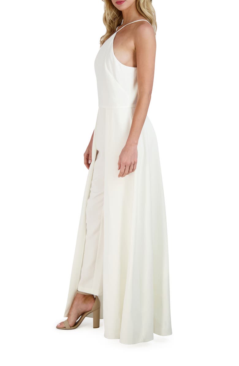 Julia Jordan Halter Walk-Through Jumpsuit, Alternate, color,