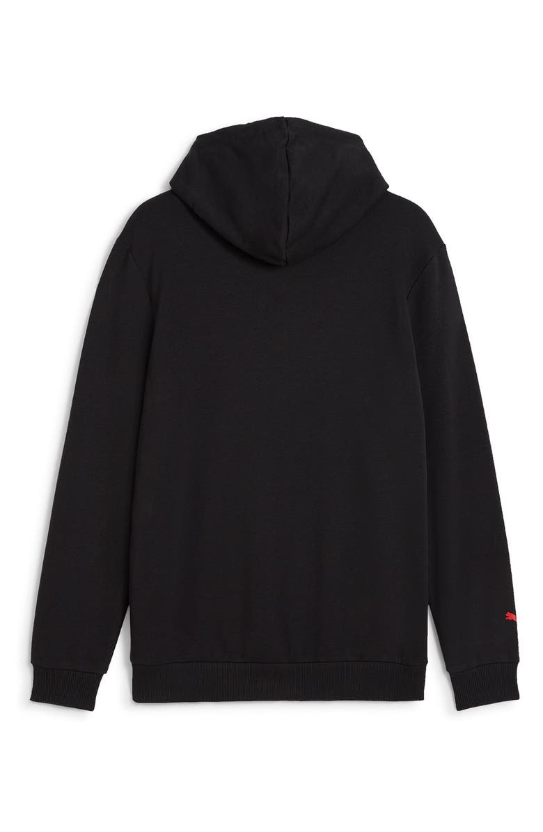 PUMA Formula 1<sup>®</sup> Essentials Logo Hoodie, Alternate, color, Puma Black