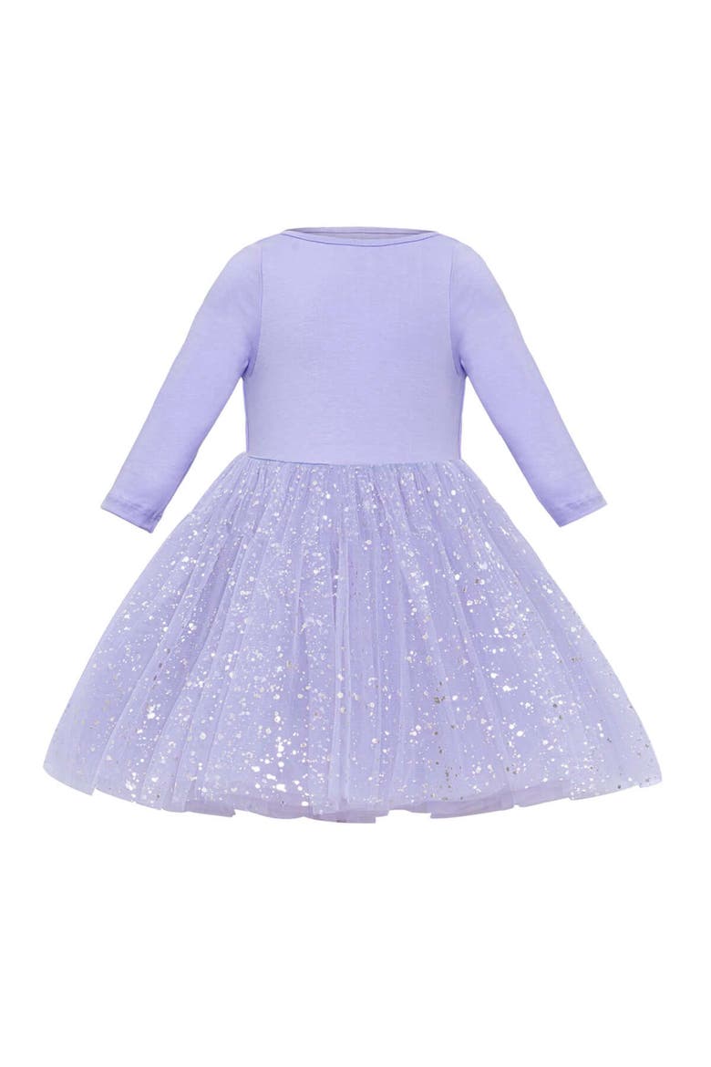 Shiny Tulle Dress Set, Alternate, color, Shiny Lilac