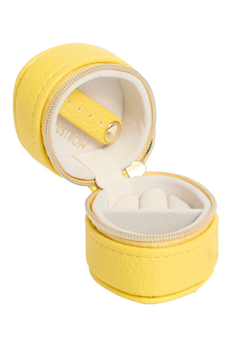 Fruit Jewelry Box Charm, Alternate, color, YELLOW MULTI- LEMON