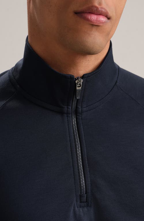 Rhone Dreamstate Quarter Zip Pullover In Blue