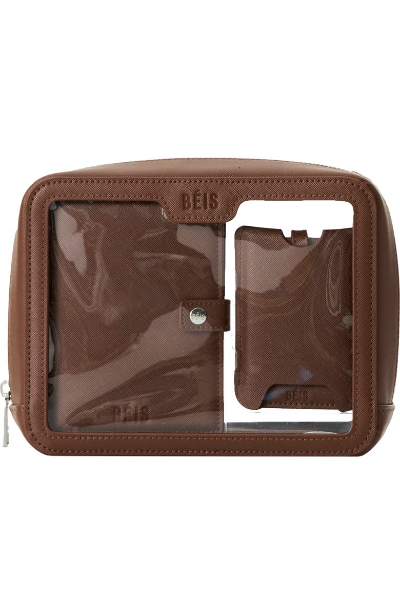 Béis The Passport Holder & Luggage Tag Set, Alternate, color, Maple