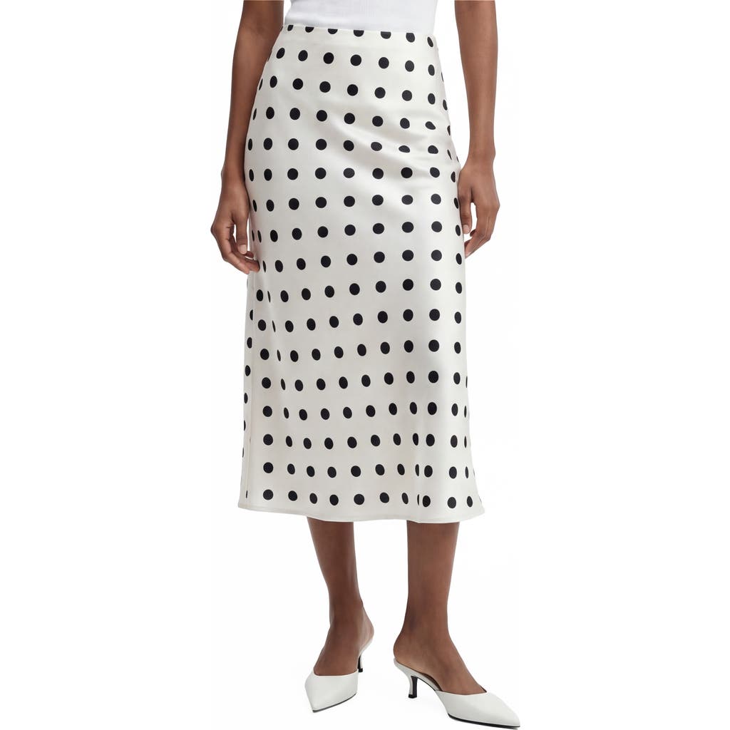 Love By Design Melanie Satin Midi Skirt