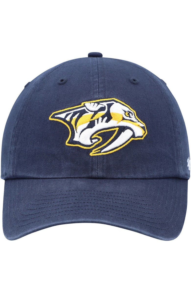 '47 Men's '47 Navy Nashville Predators Team Clean Up Adjustable Hat, Alternate, color, Navy